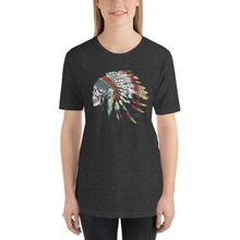 Load image into Gallery viewer, INDIAN SKULL UNISEX T-SHIRT