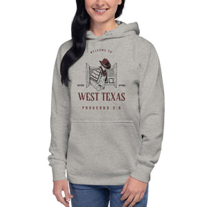 WELCOME TO WEST TEXAS UNISEX HOODIE