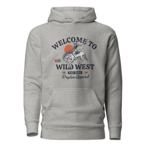 WILD WEST BRONC RIDER UNISEX HOODIE