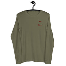 Load image into Gallery viewer, CLASSIC DRYDEN APPAREL WITH LOGO ON BACK UNISEX LONG SLEEVE
