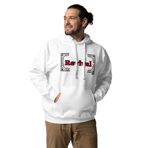 WHITE REVIVAL UNISEX HOODIE