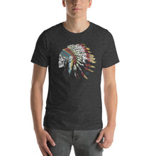 Load image into Gallery viewer, INDIAN SKULL UNISEX T-SHIRT
