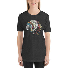 Load image into Gallery viewer, INDIAN SKULL UNISEX T-SHIRT
